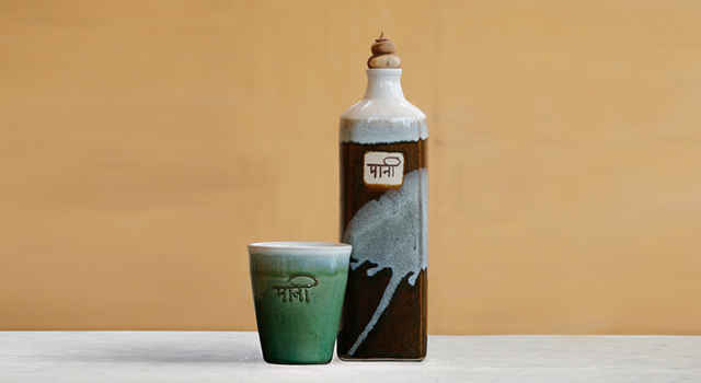 Paani bottle and cup from Dhoop