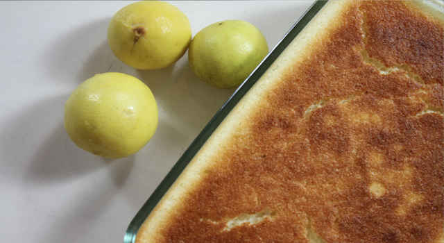 Classic Lemon Cake pudding