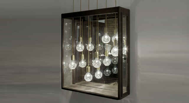 The Crystal Bulb designed by London-based interior designer Lee Broom