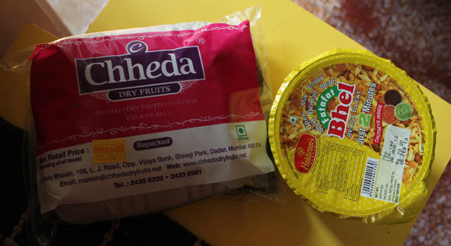 Which is the better bhel? Haldiram's v.s Chheda