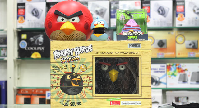 Real Reviews: Angry Birds Speakers from Gear 4 in collaboration with Rovio