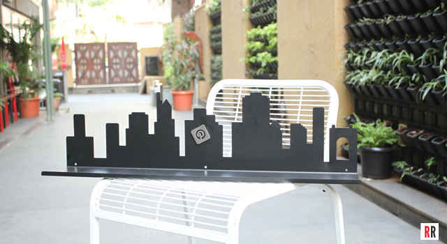 Cityscape Magnetic Shelf from Random in Tandem