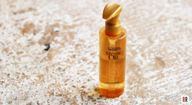L’Oreal’s Mythic Oil Shampoo works like a conditioner, bringing amazing smoothness to my hair