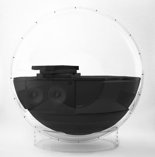 The AudioOrb is designed by ST and Pjadad, two Scandanavian design studios