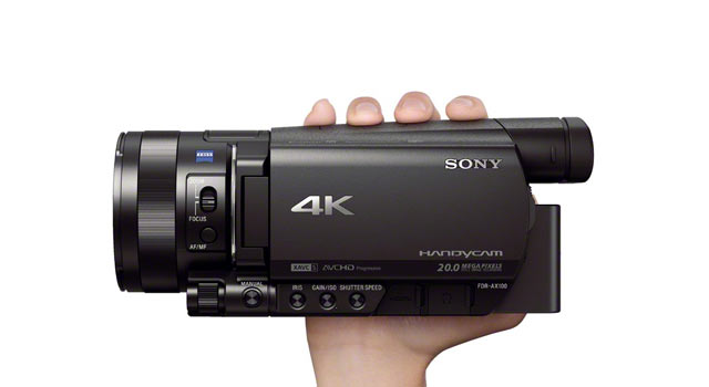 CES 2014 News: Sony Launches compact 4K Camcorder, the FDR-AX100