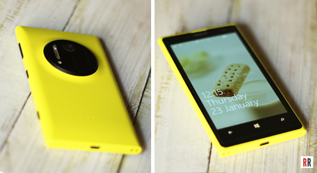 Review of the bright yellow Nokia Lumia 1020 with a 41-megapixel camera