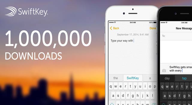 SwiftKey Keyboard for iOS 8 Phones