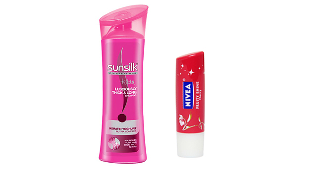 Real Reviews: Sunsilk Pink & Nivea Fruity Shine Gloss